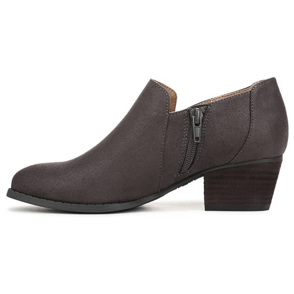 Womens LifeStride Brianna Ankle Boots - Stone Grey