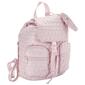 Womens Madden Girl Heart Quilted Drawstring Backpack - image 2