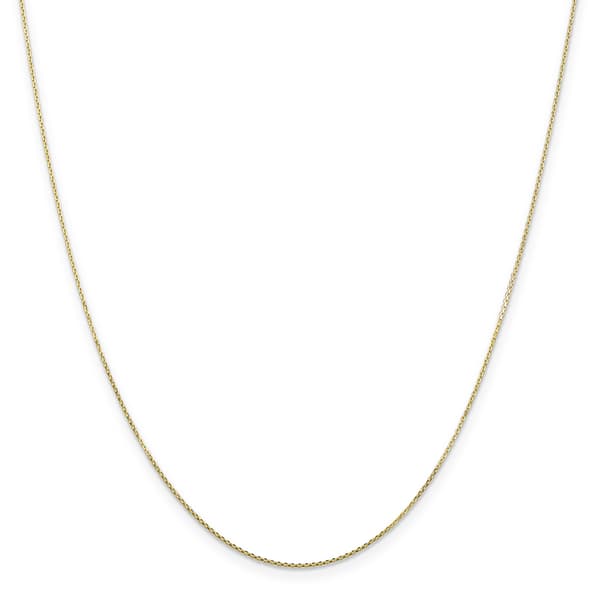 Gold Classics&#40;tm&#41; 10kt. Gold 0.80mm Cable Chain Necklace - image 