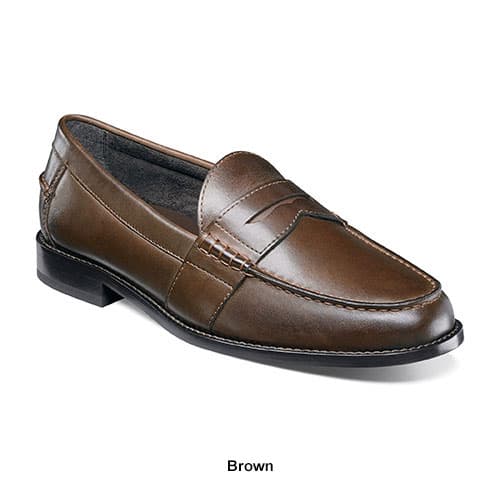Mens Nunn Bush Noah Slip-On Penny Loafers