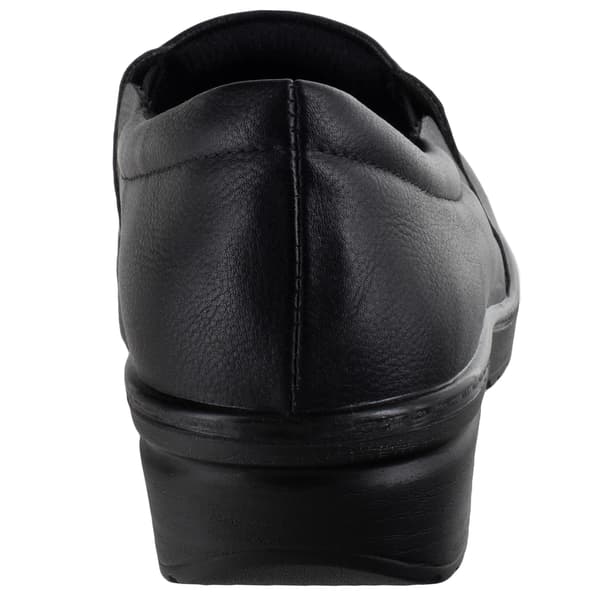 Womens Easy Works by Easy Street Tiffany Black Work Clogs