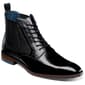 Mens Stacy Adams Rupert Black Cap Toe Lace Up Boots - image 1
