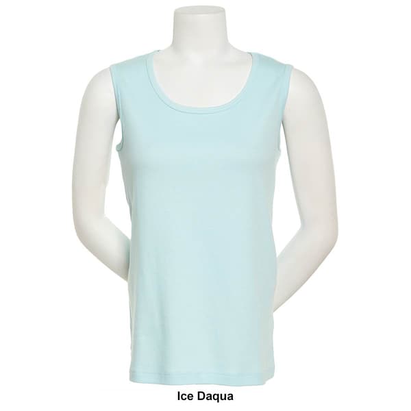 Womens Hasting & Smith Basic Scoop Neck Tank Top