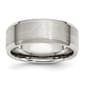 Mens Gentlemen's Classics&#40;tm&#41; Flat Beveled Edge & Polished Band - image 1