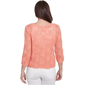 Womens Skye''s The Limit Spring Romance Pointelle Slub Cardigan - image 2