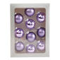 10pk. 45mm Solid Lavender Glass Ball Christmas Ornaments - image 1