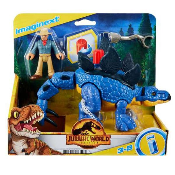 Fisher-Price&#174; Imaginext&#174; Jurassic World Stego with Dr. Grant