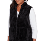 Womens Alfred Dunner Barcelona Plush Fleece Lined Vest - image 5