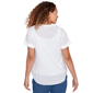 Womens Hearts of Palm All Sun and Games Woven Eyelet Blouse - image 2