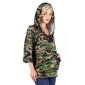 Plus Size 24/7 Comfort Apparel Oversized Camo Maternity Hoodie - image 3