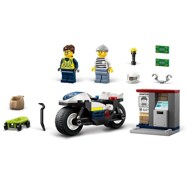 LEGO&#174; City Police Motorcycle Chase