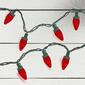 Northlight Seasonal 50ct. Red LED C7 Faceted Christmas Lights - image 2