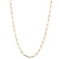 Design Collection Gold Plated Paper Clip Necklace - image 1