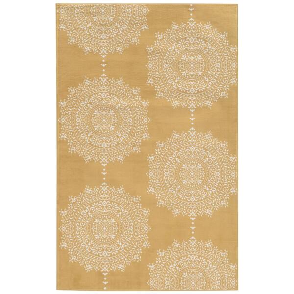 Linon Capri Medallion Area Rug - 6x9 - image 