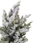 Northlight Seasonal 9.5in. Flocked Pine Tree in Burlap Base - image 3