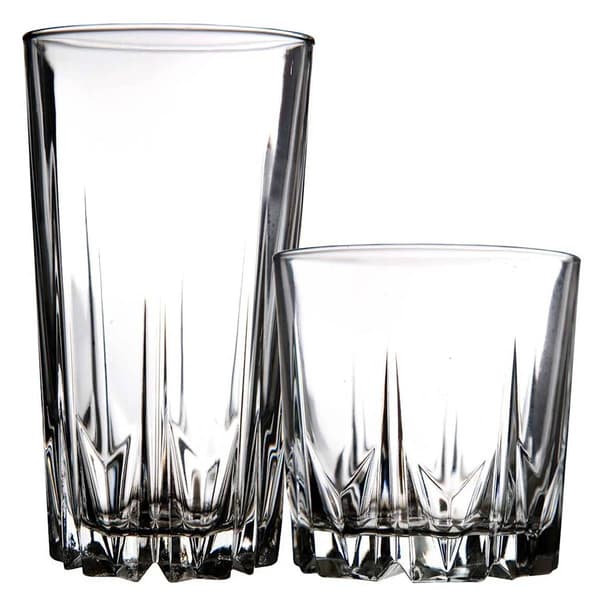 Home Trend Diamante Beverage Set - Set of 16 - image 