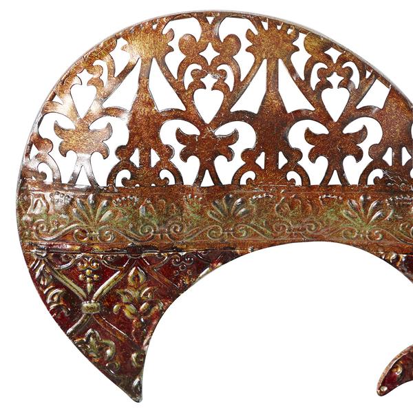 9th & Pike® Fleur De Lis Pierced Wall Décor