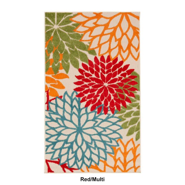 Nourison Aloha Tropical Indoor/Outdoor Area Rug