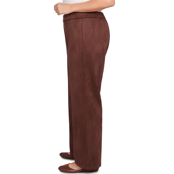 Plus Size Skye&#8217;s the Limit Autumn Countryside Faux Suede Pants