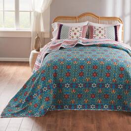 Greenland Home Fashions&#8482; Thalia Velvet Embellished Bedspread Set