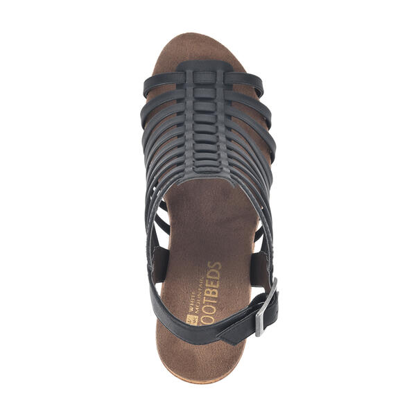 Womens White Mountain Astonish Footbeds&#8482; Platform Sandals