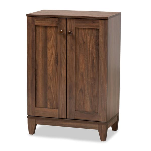 Baxton Studio Baxton Studio Nissa 2-Door Shoe Storage Cabinet