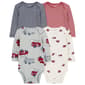 Baby Boy &#40;NB-24M&#41; Carters&#40;R&#41; 4pk. Firetruck Car & Stripe Bodysuits - image 1