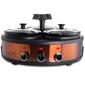 MegaChef Round Triple 1.5qrt. Slow Cooker & Buffet Server - image 4