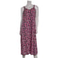Womens Muk Luks Butterknit Floral  Knotted Strap Nightgowns - image 1