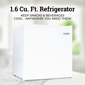 Igloo 1.6 cu. ft. Single Door Refrigerator with Freezer - image 2