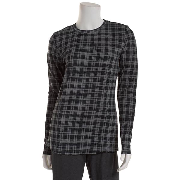Womens Cuddl Duds Softwear Long Sleeve Stretch Crew Neck Thermal