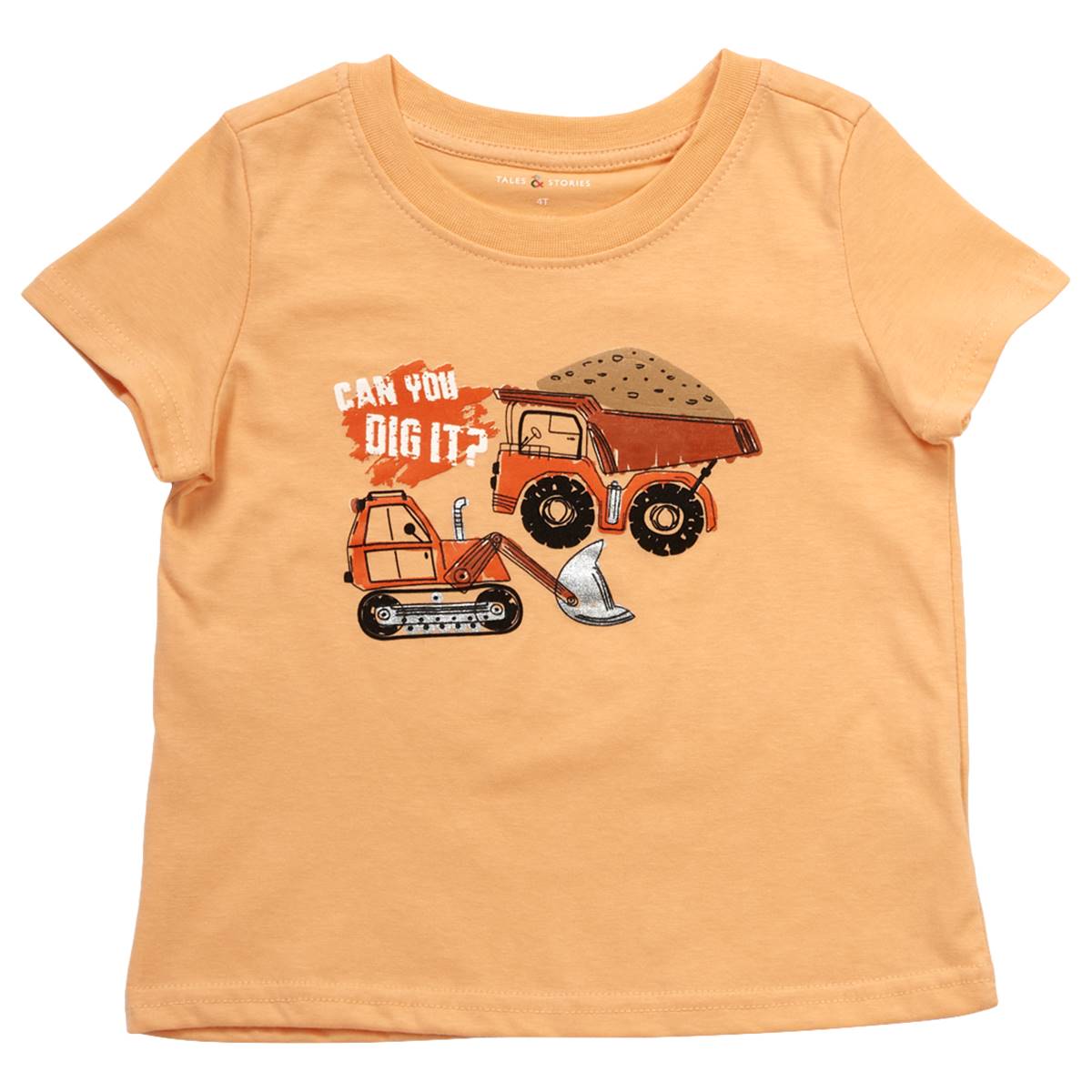 Toddler Boy Tales & Stories Short Sleeve Dig It Graphic Tee