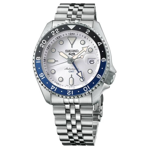 Mens Seiko 5 Sports Collection White Dial Watch - SSK033 - image 