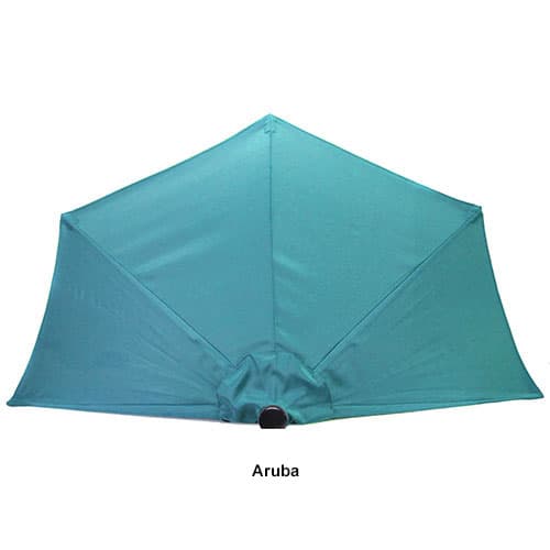 Jordan Manufacturing 9ft. Steel Market Half Umbrella