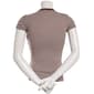 Juniors C-Life Embroidered Pooh Mini Stripe Longer Baby Tee - image 3