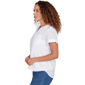 Womens Hearts of Palm All Sun and Games Woven Eyelet Blouse - image 4