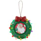 Mr. Christmas 3in. Wreath Picture Frame Recordable Ornament - image 1