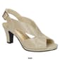 Womens Easy Street Christy Glitter Peep Toe Heels - image 9