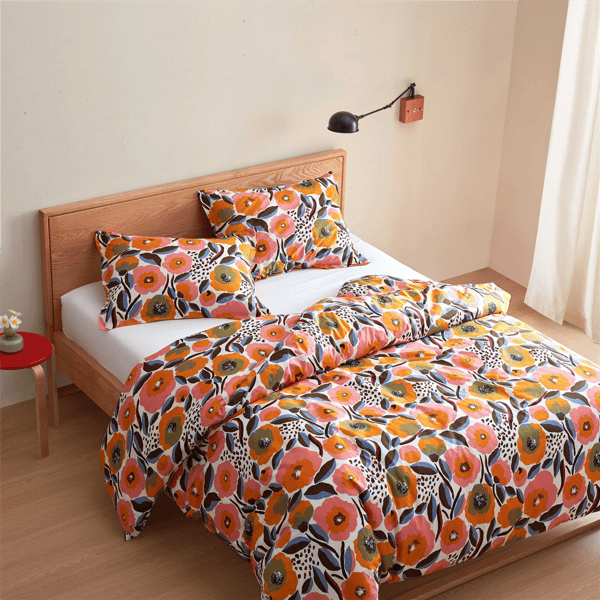 Marimekko Rosarium Cotton Duvet Cover Set