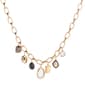 Ashley Cooper(tm) Chain Link Statement Necklace w/ Geometric Charms - image 1