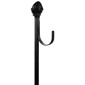 Northlight 30in. Black Metal Christmas Wreath Hanger Stand - image 2