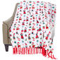Mountain Ridge Christmas Dogs & Gifts Throw - image 2