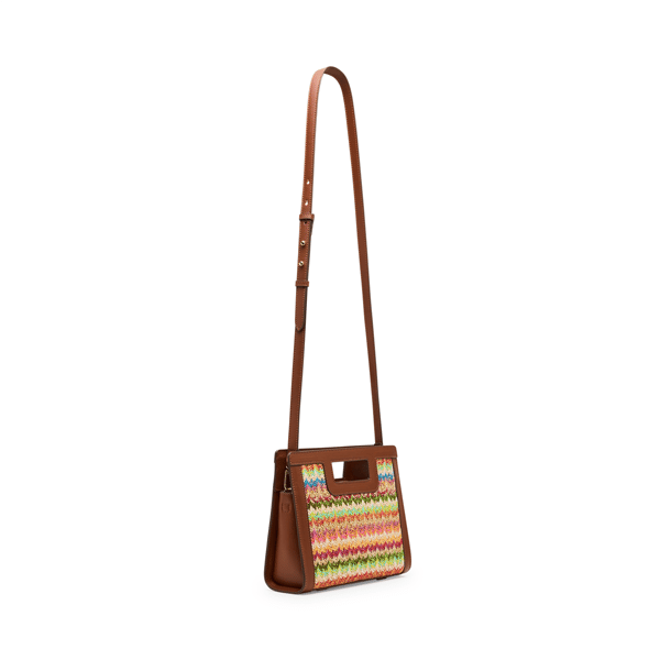 Anne Klein Straw Cut Out Handle Satchel $88