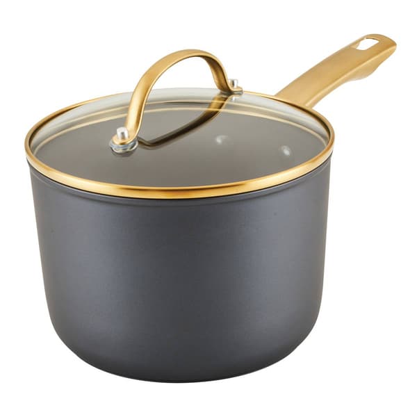 Farberware&#40;R&#41; Forged Induction 3qt. Saucepan with Lid - image 