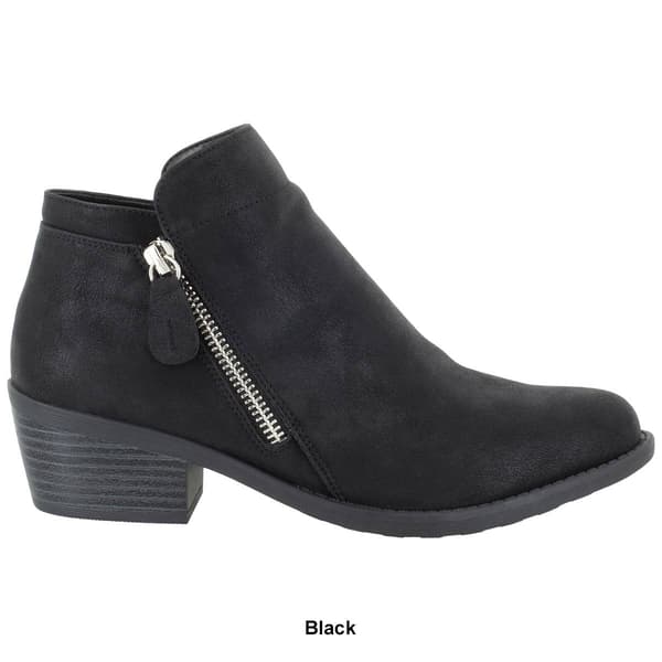 Womens Easy Street Gusto Suede Comfort Ankle Boots