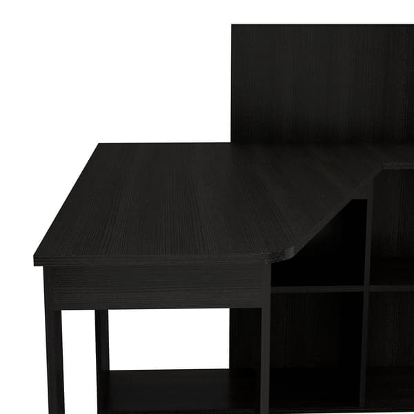 FM FURNITURE Fresno L-Shaped Computer Desk