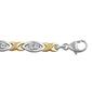 Diamond Classics&#8482; 1/10ct.Diamond Sterling Silver Fashion Bracelet - image 2