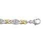 Diamond Classics&#8482; 1/10ct.Diamond Sterling Silver Fashion Bracelet - image 2