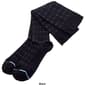 Mens Dr. Motion Pin Dot Grid Compression Socks - image 4