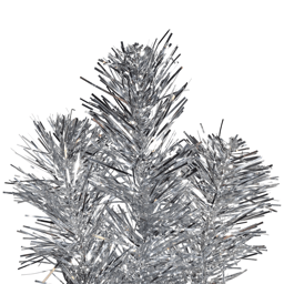 Northlight 9ft. Silver Tinsel Christmas Tree